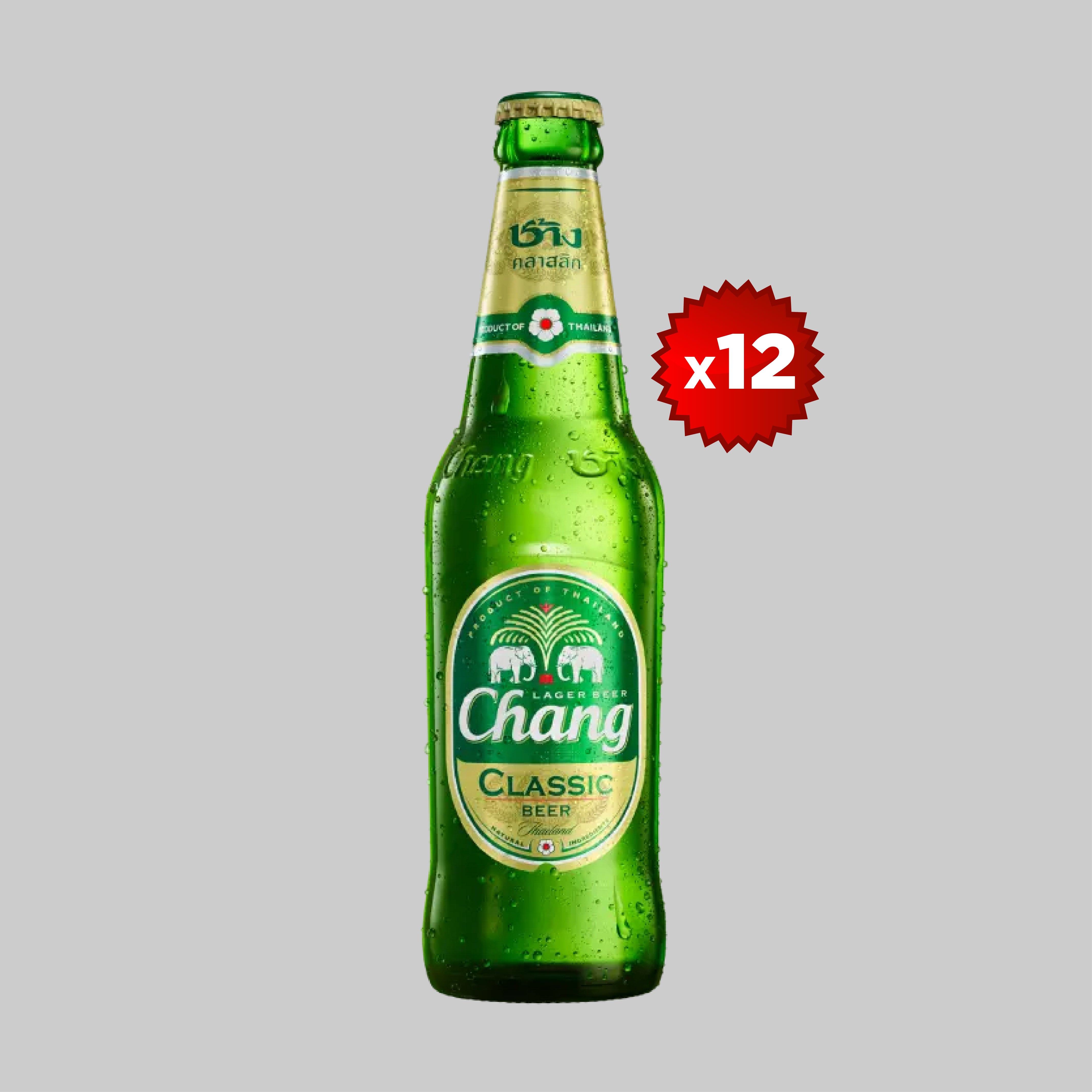 Chang Large Bottle 12x620ml 4.8% | Time2Drink